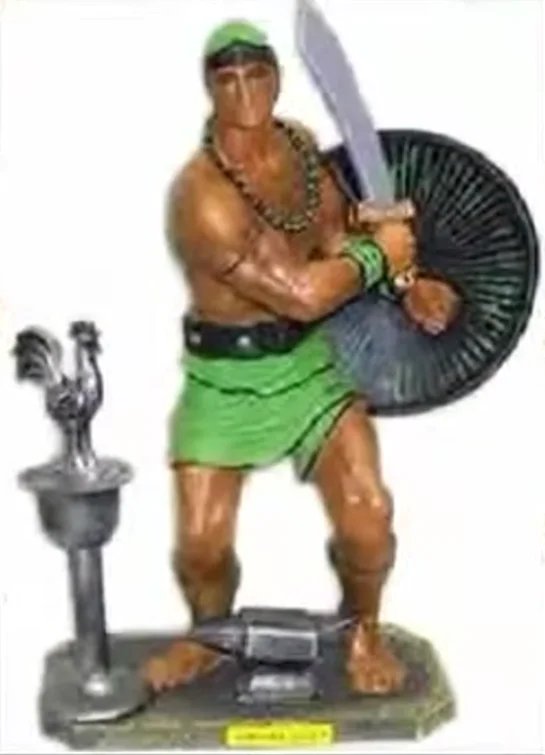 Ogun Warrior Sculpture